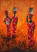 Drei Afrikanerinnen