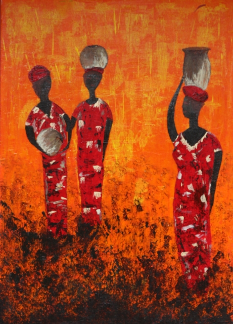 Drei Afrikanerinnen